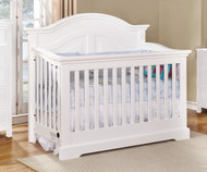 Allen House Waterford Curved Convertible Crib White | Allen House | AH-C-WCPC-01