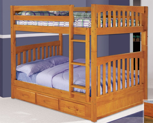Ridgeline Honey Mission Full over Full Bunk Bed | Shop Kids