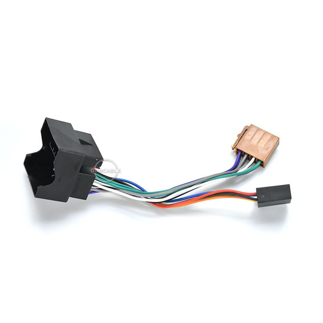 DIN ISO Stecker Radio Adapter Kabel für BMW Ford MINI MOST Quadlock Flachpin