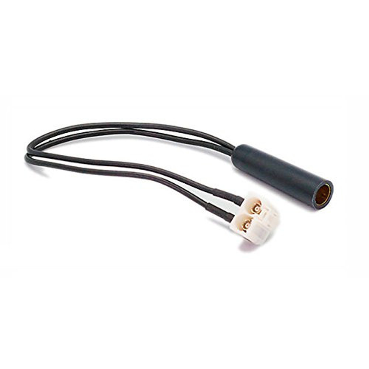 ATD CAA-13116 Aerial To DIN Antenna Connector Adaptor Antenna Lead Dual  Fakra To ISO - Audio Tech Direct