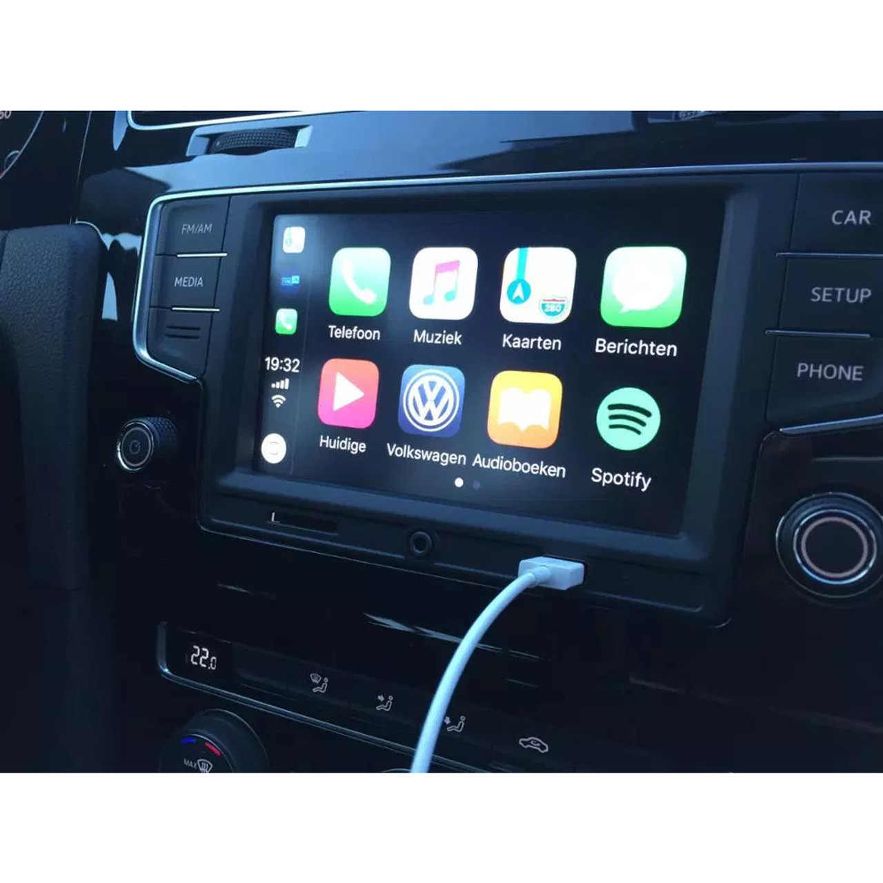 CarPlay Radio For VW Golf Mk7 Android Auto 5GD035280B 6.5 MIB1 MQB RCD330  Stereo