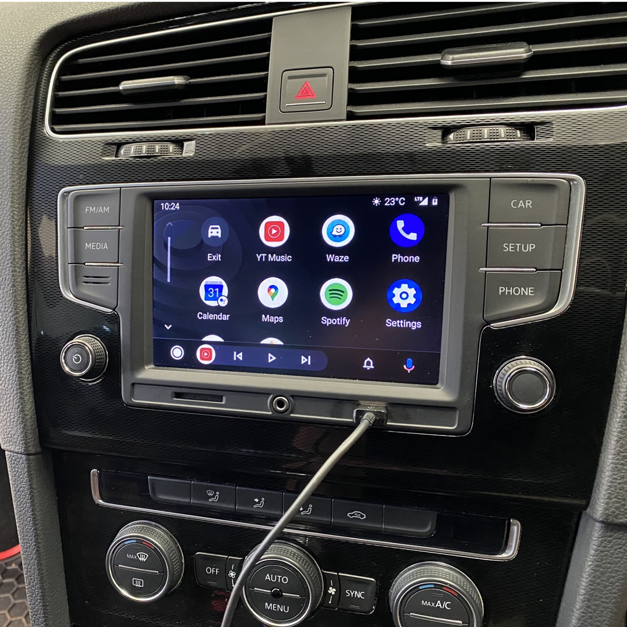 Volkswagen Golf 7 Apple Carplay radio origineel VW Golf 7 Android Auto