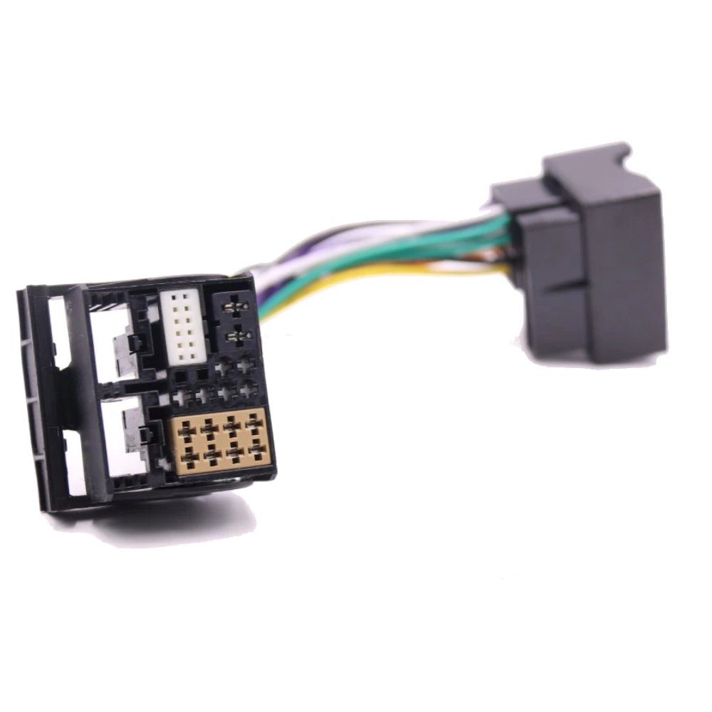 Iso Buchse Autoradio OEM Autoradio Adapter Passend Für BMW Werksradio Rundpin 17pol Anschluss Auf ISO E46 Radio Adapter