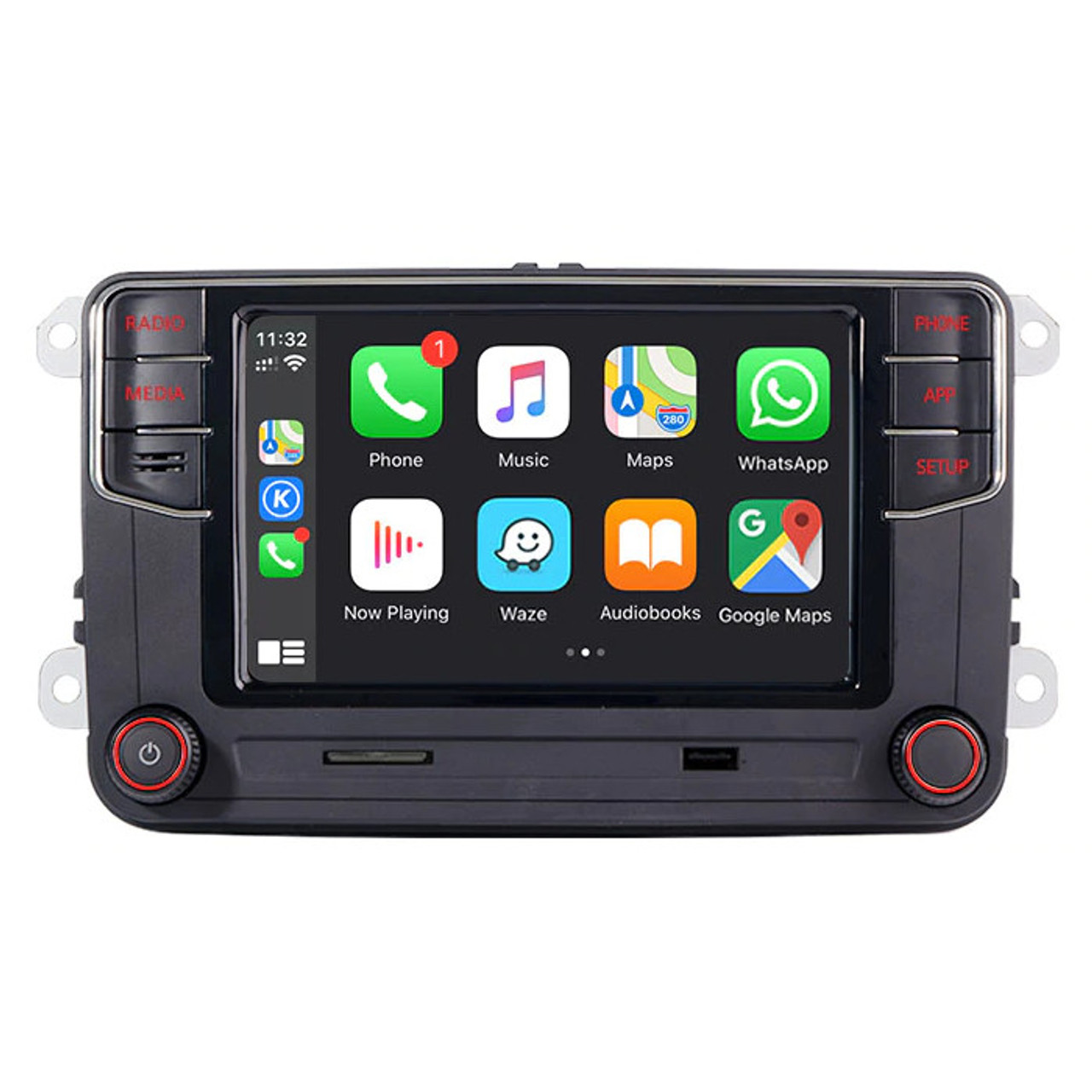 Original RCD360 6.5 Radio With Apple CarPlay Android Auto For VW