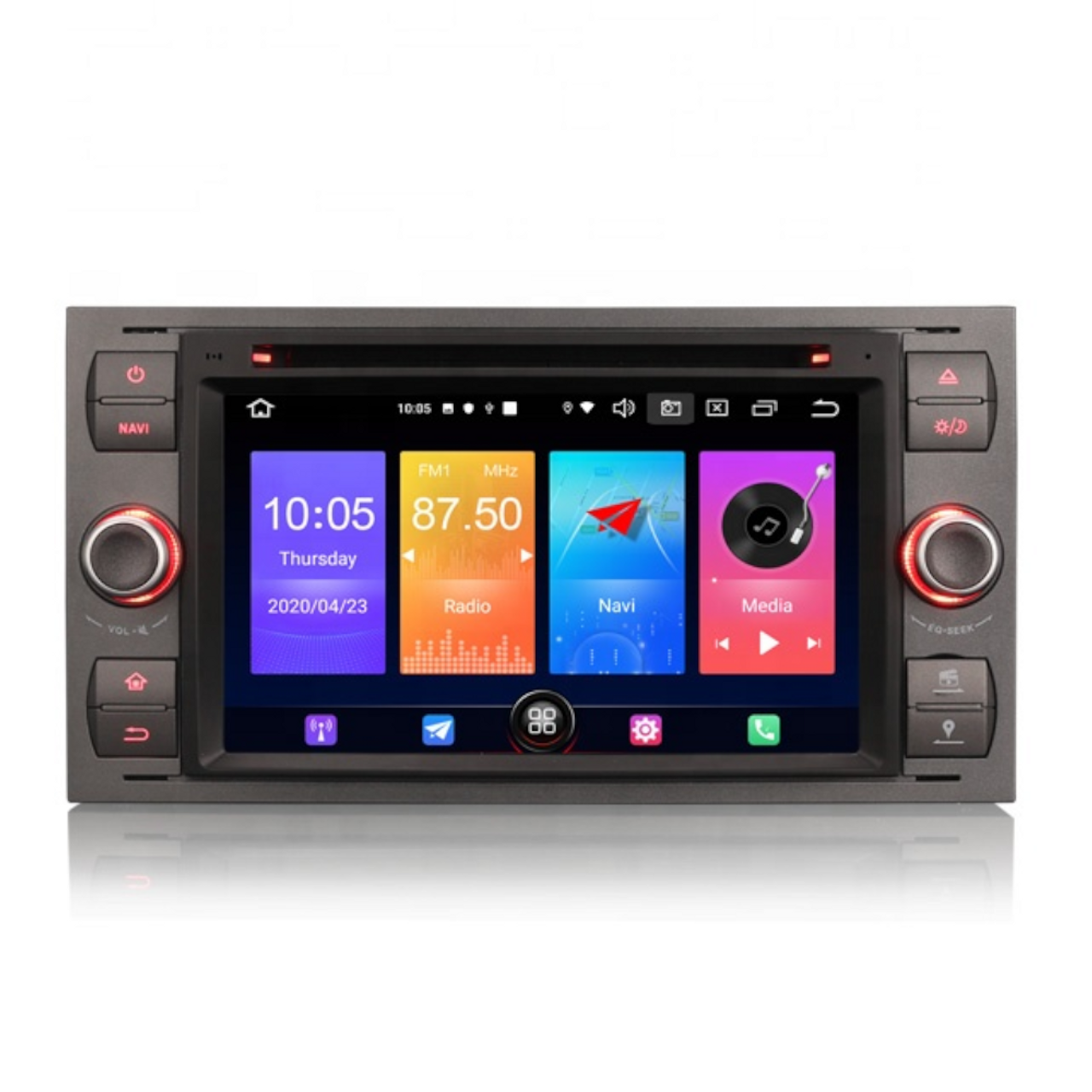 Installing New Android Headunit Sat-Nav Ford Fiesta MK6 AKA THE FUEL SAVER  & Repairing Factory Radio 