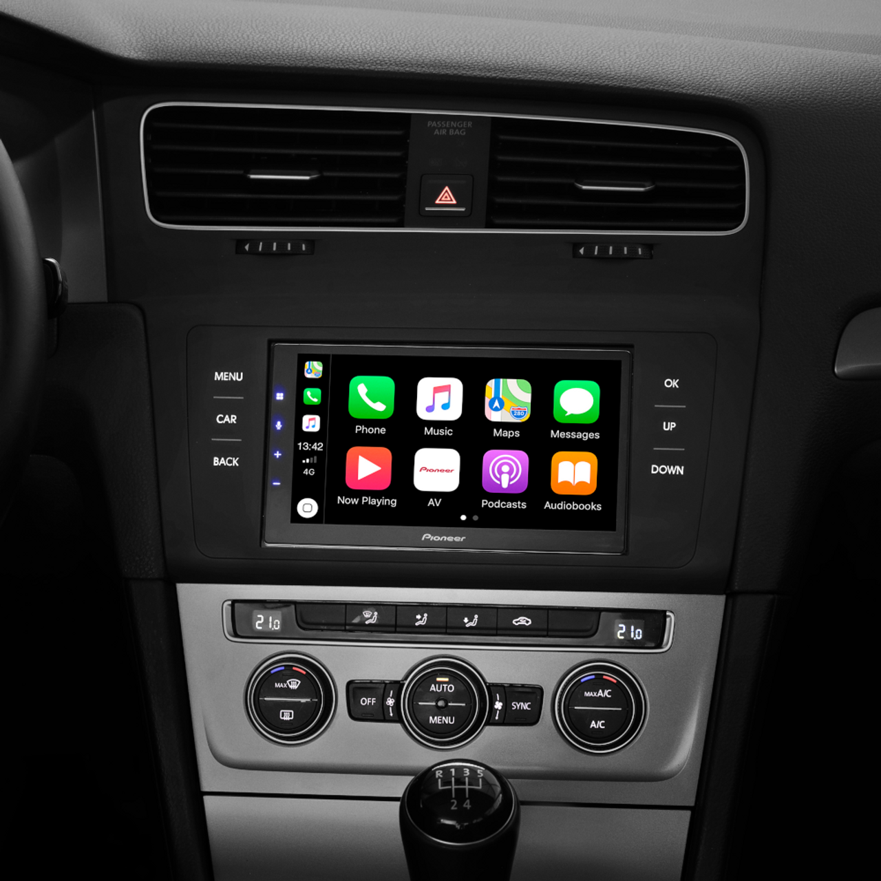 Autoradio PIONEER SPH-EVO64DAB-CLIO Android Auto via USB, Car Play via USB,  Bluetooth, WIFI et Sans mécanique CD/DVD - Norauto