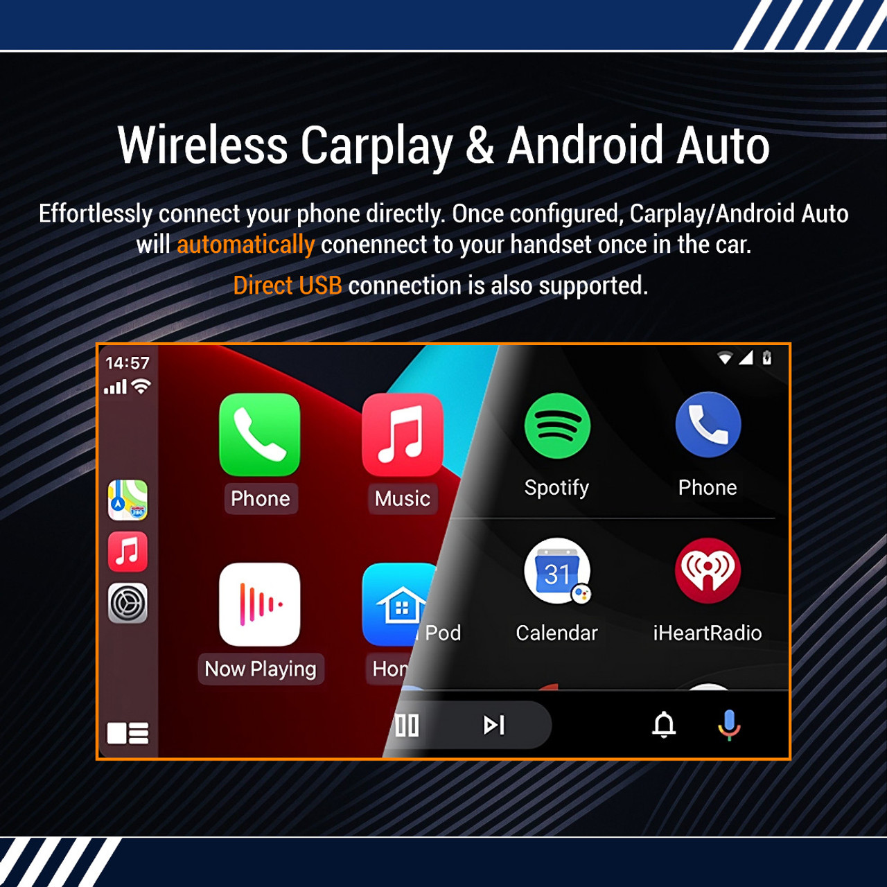 Interfaz Apple CarPlay  Android Auto Para Audi (incluye instalación) –  Pepeaudio Store
