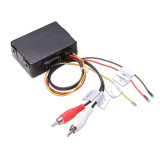 ATD ARC-20005 Fibre Optic Amp Retention RCA Adaptor For BMW With Logic 7 Amplified Sound