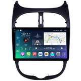 PBA PG2436B Android S10 QLED Head Unit CarPlay Auto GPS Radio For Peugeot 206 Citroen C2 - MP3