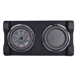 Kicker 51PTRTP10 Powered 10" (250mm) 400W Max Power Slim Down Firing Subwoofer Enclosure