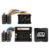 ATD SWC-66002 Steering Wheel Control Interface For BMW & Mini 40 Pin Quadlock 17 Pin Round Pin