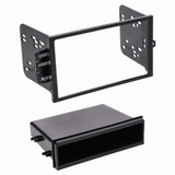 ATD RFP-50722 Double DIN Radio Fascia Frame Panel With Pocket For GM Isuzu (1998-2012)