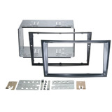 ATD RFP-50814SB Double DIN Fascia Frame For Vauxhall With Crease In Stealth Black