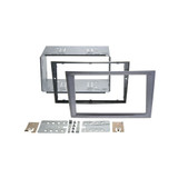 ATD RFP-50700C Double DIN Fit Radio Fascia Frame Panel For Vauxhall Without Crease In Grey
