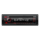 KENWOOD KDC BT460U Single DIN Car Stereo With CD Player Bluetooth USB