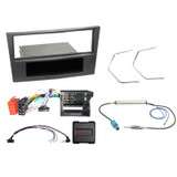 ACV 611230-24-1 Single DIN HU Fitting Installation Kit For Antara Astra Corsa Zafira (Charcoal)