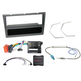 ACV 611230-26-2 Single DIN HU Fitting Installation Kit For Vauxhall Agila Vectra Zafira (Charcoal)