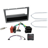 ACV 611230-26-5 Single DIN HU Fitting Installation Kit For Vauxhall Agila Corsa Vectra (Charcoal)