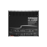 AudioControl LC-4.800 4-Channel Multi-Channel Amplifier 800W RMS AccuBASS® OEM Integration