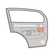 Rear Door Upper