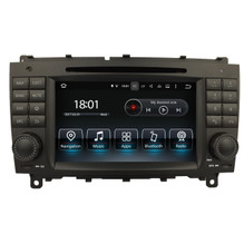 PbA ME5812B 7" Android GPS SatNav Radio For Mercedes CLK A209 C209 With 254mm Becker