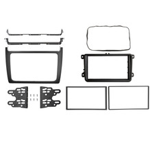 ATD RFP-11538 Car Radio Fascia Panel Double DIN For VW Polo Mk5 Facelift (2014-2020) Matt Black