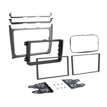 ATD RFP-11540 Car Radio Fascia Panel Double DIN For VW Polo Mk5 Facelift (2014-2020) Silver Finish