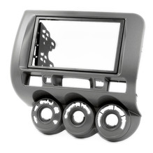 ATD 11-213 Double DIN Fascia Panel For Honda Jazz (2002-2008) RHD With Manual Air Conditioning