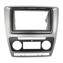 ATD 11-258 Fascia Panel Double DIN For RNS Skoda Octavia (2008-2013) With Auto Air Conditioning