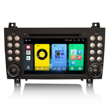 PBA A89PRO-40S 7" Android 12 Sat Nav GPS CarPlay Auto Radio For Mercedes SLK R171 (2004-2011)