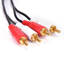 ATD RCA-32125 5m Phono Male To Male RCA Extension Cable For Audio Transfer (5 Meters Length)