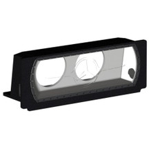 Basser FBMERC12 Dual 10" Fit-Box Subwoofer Enclosure For Mercedes E-Class W213 Coupe (2016-2020)