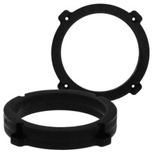 Basser DMCHEV01 MDF 165mm Speaker Adapters Rings For Chevrolet Captiva (2006-2015)