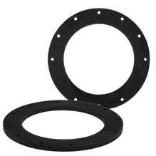 Basser  DMCITR04 MDF 165mm Speaker Adapters Rings For Citroen C3 Picasso DS3 Automobiles