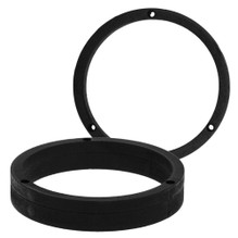 Basser DMHOND02 MDF 165mm Front Door Speaker Adapters Rings For Honda Civic Mk6 (1995-2001)