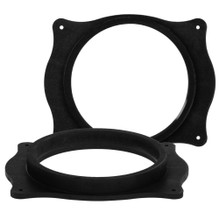 Basser DMLEXU01 MDF 165mm Speaker Adapters Rings For Lexus CT200 ES300H ES350H GS450H