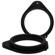 Basser DMOPEL04 MDF Speaker Adapters Rings For Vauxhall Astra & Insignia 165mm