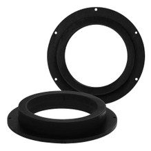 Basser DMVW06 MDF Speaker Adapters Rings For VW Golf Mk5 Transporter T5 & Touran 165mm