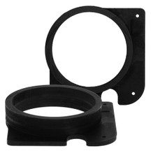 Basser DMVW07 MDF 165mm Front Door Speaker Adapters Rings For VW Golf Mk3 (1991-1999)