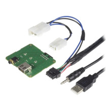 ATD URC-24249 USB AUX Retention Cable For Ssangyong Korando & Rodius Turismo/Stavic (2004-2019)