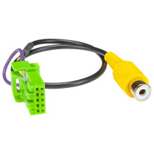 ATD CAO-27244 Reverse Camera Input Cable For Suzuki Isuzu Mazda & Clarion With Green Insert Plug