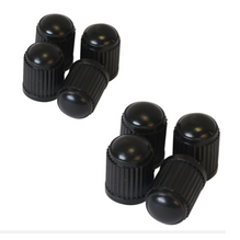 ATD WSC-80002 Black Plastic Tire Valve Dust Cap Replacements 13mm x 10mm
