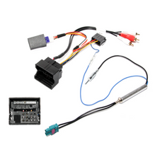 InCarTec 20-265A-IGN Quadlock To ISO PHONO Harness Adapter With Antenna & CAN Ignition For Audi
