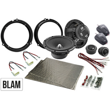 BLAM RELAX Complete Speaker Upgrade Kit For Ford Focus Ranger Transit 165mm (6.5 Inch)