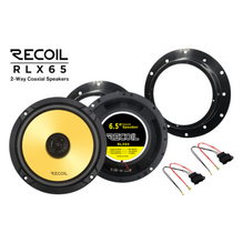SFK-VW01-RCX165 RECOIL Coaxial Complete Speaker Fitting Upgrade Kit For VW Seat Skoda 165mm