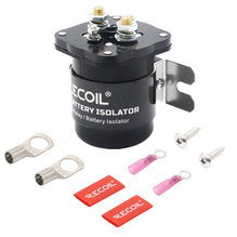 RECOIL BRL200 Waterproof 200 Amp Battery Isolator & High Current Starter Relay at 12V & 300A Surges