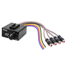 RECOIL LCV Universal Amplifier Level Remote Control With Built-in Digital Voltmeter On/Off Switch