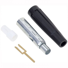 ATD CAA-13112 Aerial Adapter DIN Female ISO Solder Crimp Hardwire Plug For Secure Cable Connector