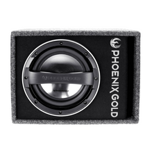 Phoenix Gold Z110ABV2 10" (250mm) Active 200W Car Subwoofer With Class A/B Amplifier