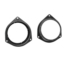 Basser DMCITR08 130mm Front Door Speaker Adapters Rings For Citroen Fiat Peugeot Models
